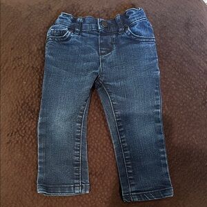The Children's Place Dark Blue Stretch Denim Jeans for Kids